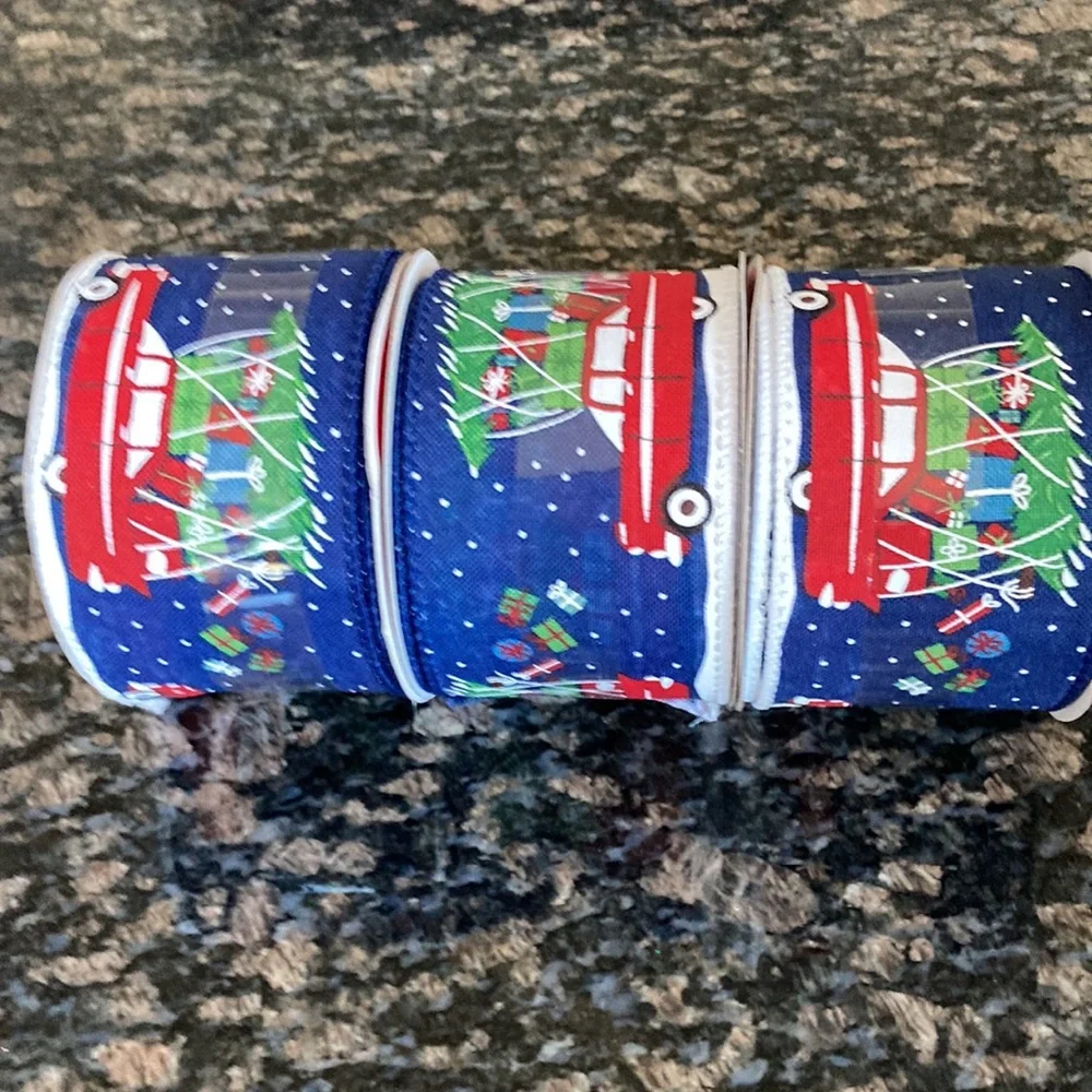 CELEBRATE IT WIRED RIBBON LOT OF 3 NWT